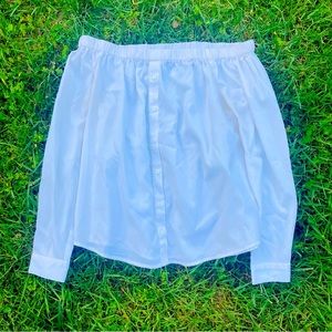 BOO HOO TWENTY FOUR|SEVEN|FASHION off shoulder blouse